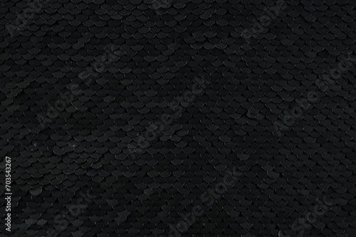texture - black sequins