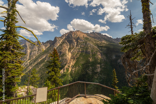 North cascades national park mountain