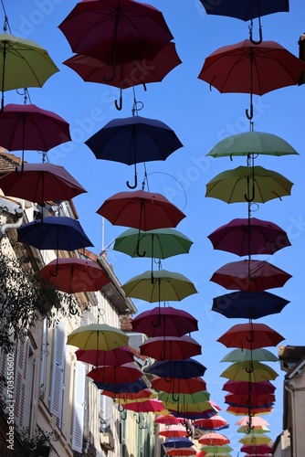 Wallpaper Mural umbrellas in the old town  Torontodigital.ca