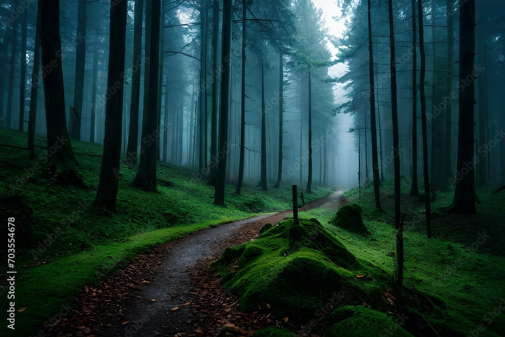 Fototapeta premium path in the forest