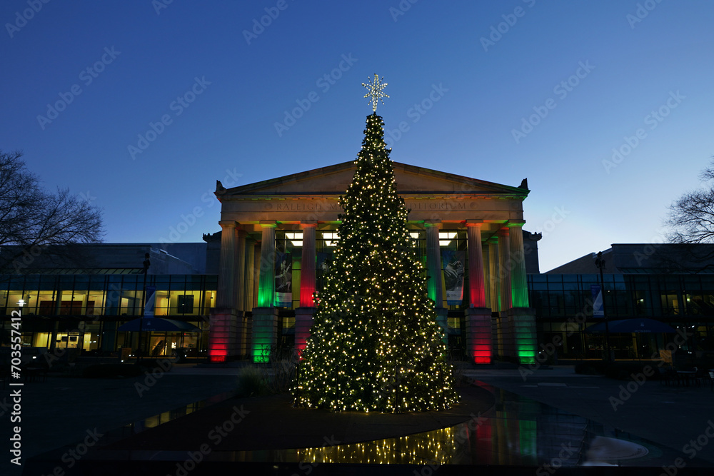 Foto de Raleigh; NC USA 122024; The Martin Marietta Center for