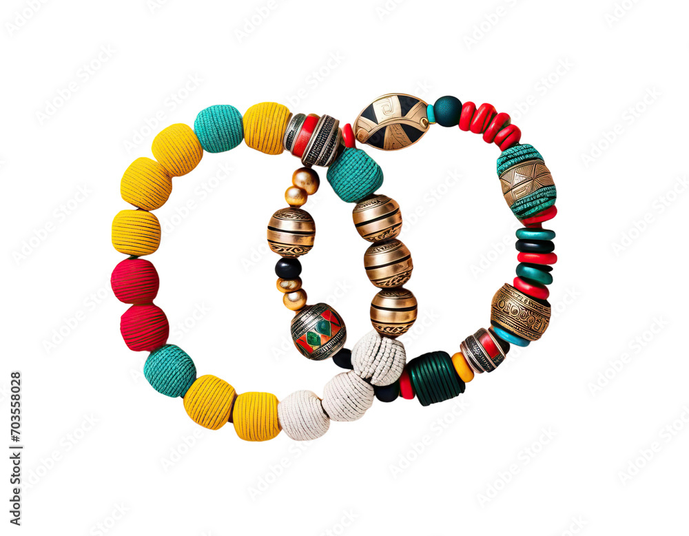 Fashion bracelets isolated png file Fashion bracelets isolated png file
