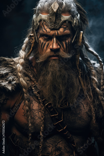 Portrait of a barbarian © thejokercze