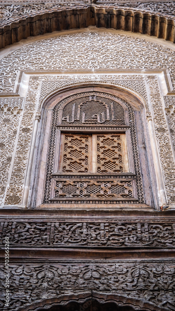 Architecture of Fez in Morocco