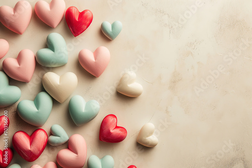 heart shaped candies