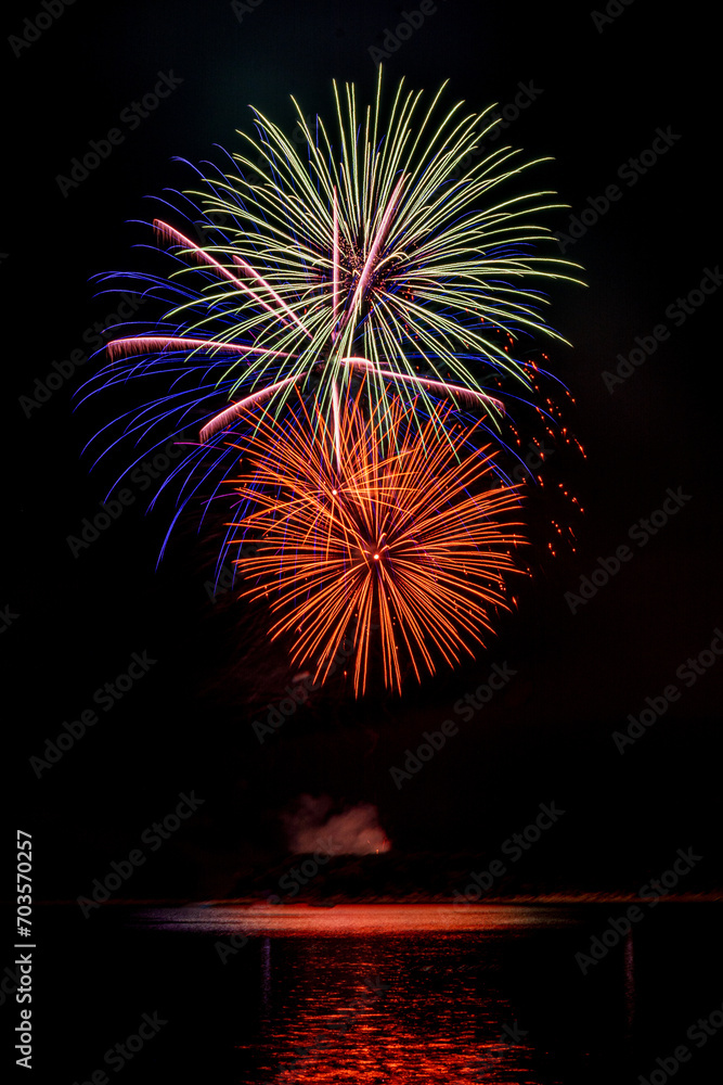 Fireworks over Water