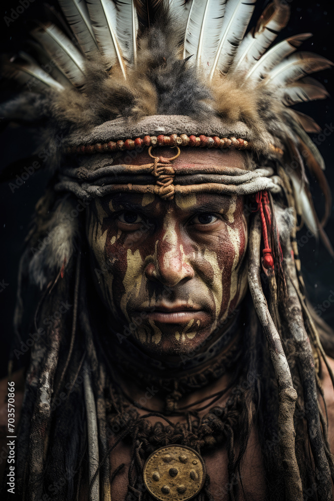 Portrait of a warrior