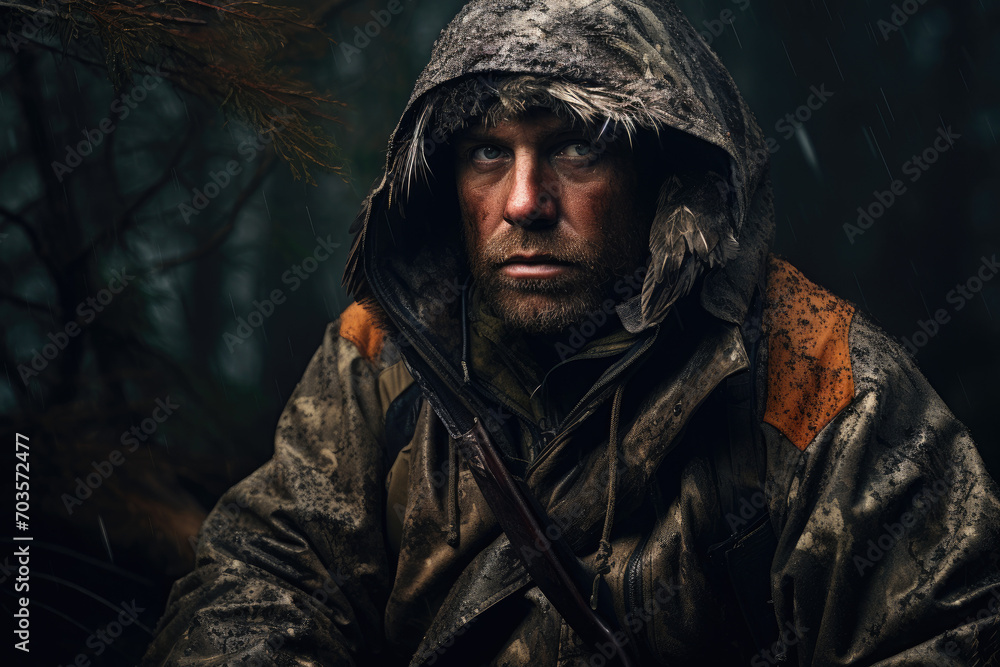Portrait of a hunter