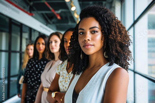 Women in leadership roles, such as CEOs, entrepreneurs, or community leaders