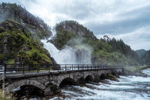 Norweski Wodospad © Jakub