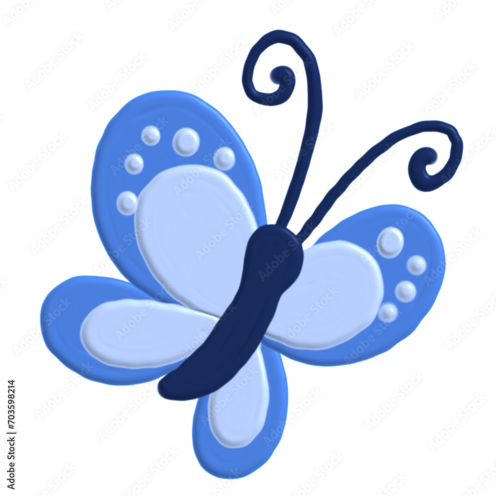cute butterfly with acrylic paint cute butterfly with acrylic paint