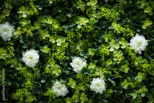 green plants background 