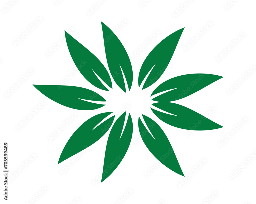 green leaf icon green leaf icon