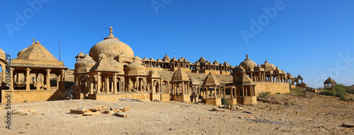 Vyas Chhatri cenotaphs here are the most fabulous structures in Jaisalmer, and one of its major tourist attractions. Jaisalmer India