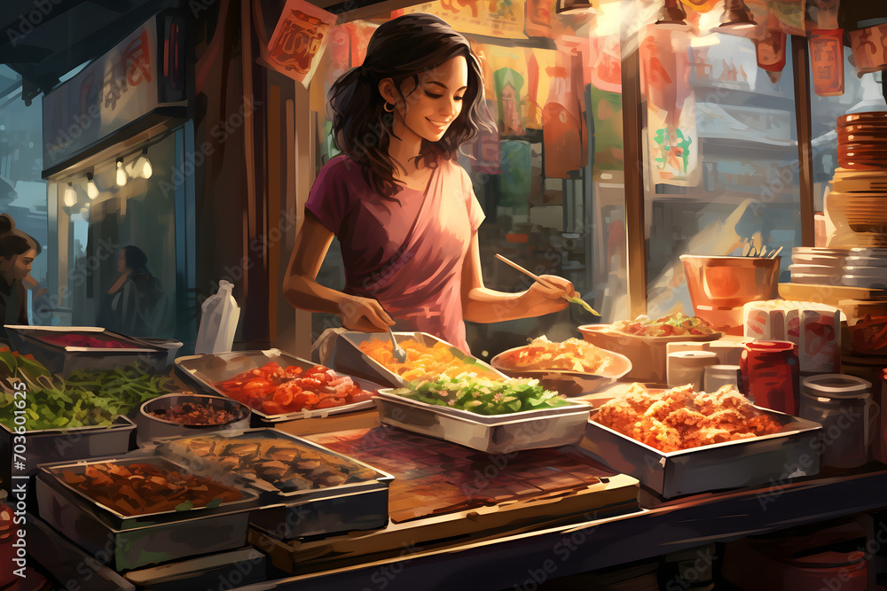 street market cook, street market, food store at street market, street food, vendor street market cook, street market, food store at street market, street food, vendor