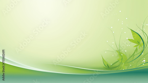 Wallpaper Mural Abstract Green Wellness Background  Torontodigital.ca