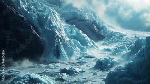 melting glaciers, iceberg, ecology, climat change photo