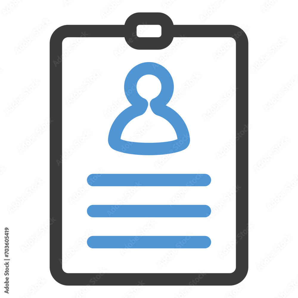 identity card icon identity card icon