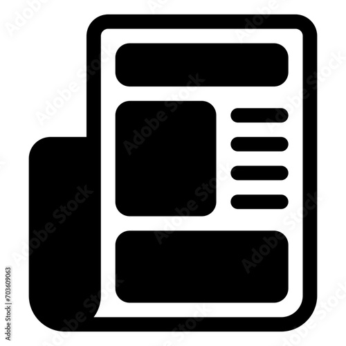newspaper icon