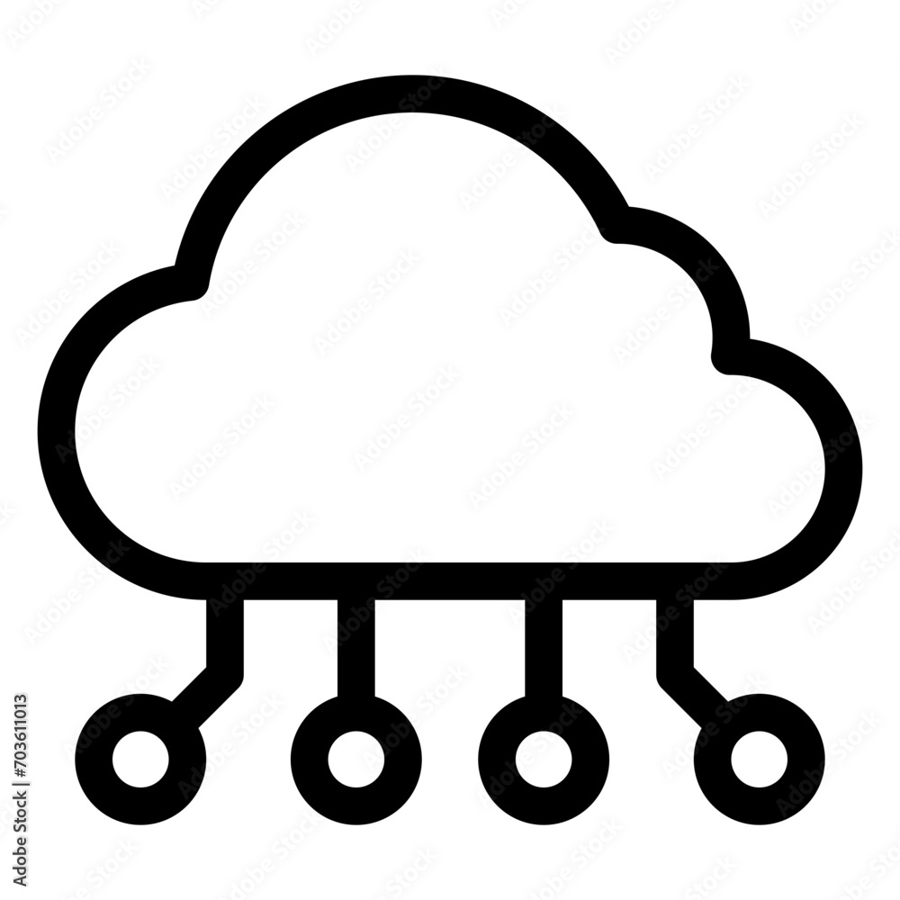 cloud computing icon cloud computing icon