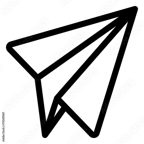 paper plane icon
