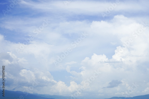 blue sky with cloud, Cloud Background © abdul