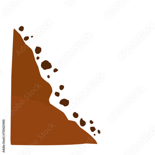 landslide illustration