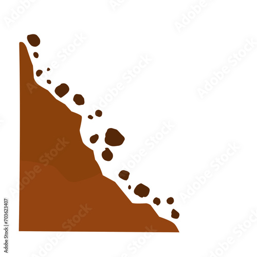 landslide illustration