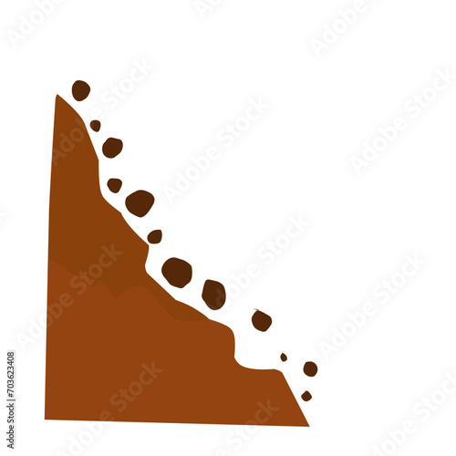 landslide illustration