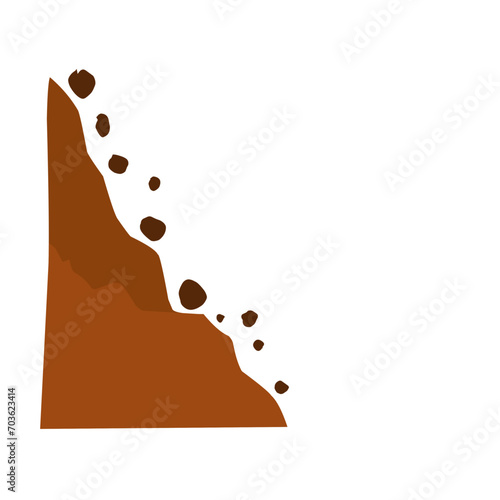 landslide illustration