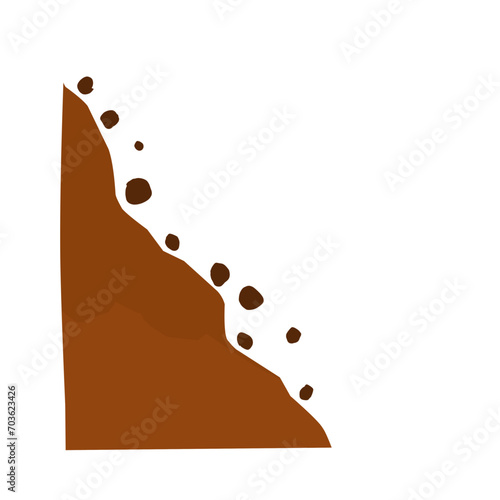 landslide illustration