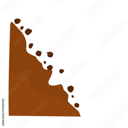 landslide illustration