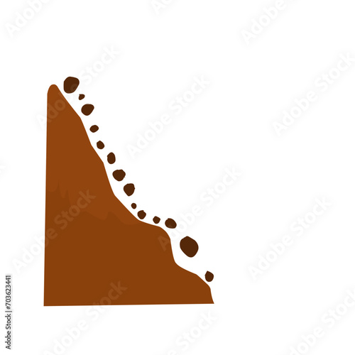 landslide illustration