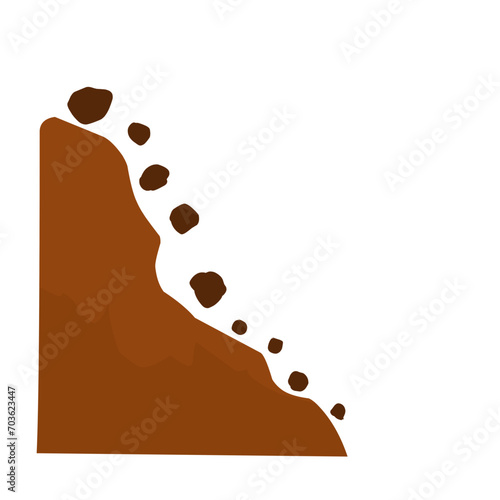landslide illustration