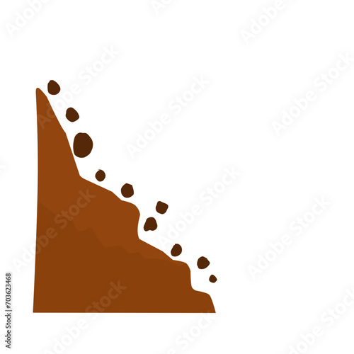 landslide illustration