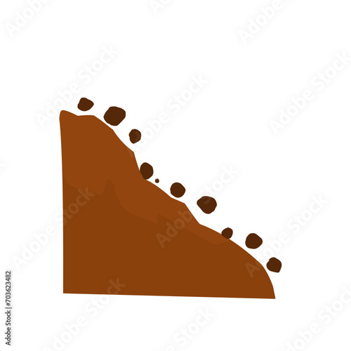 landslide illustration