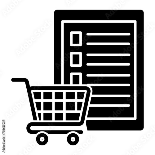 shopping list icon