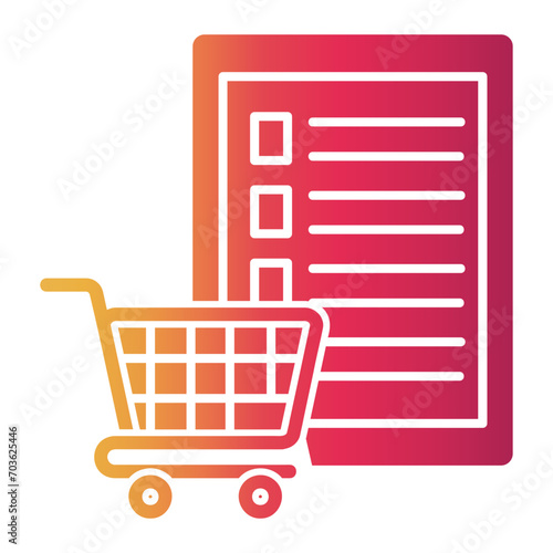 shopping list icon
