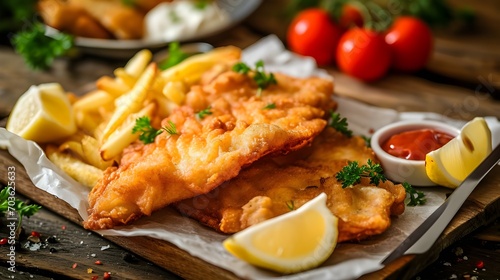 fish and chips photo