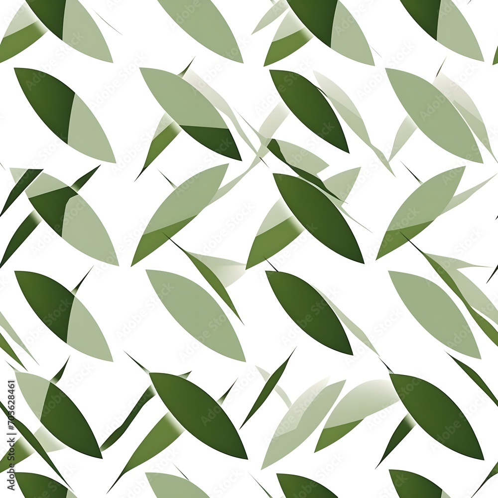 The seamless pattern adorable leaves The seamless pattern adorable leaves