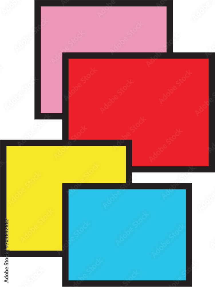 abstract background with squares abstract background with squares