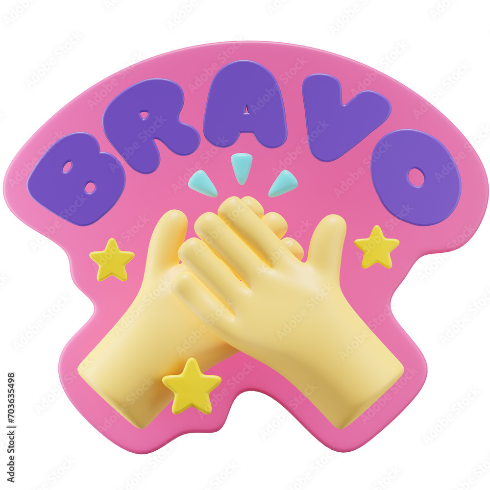 Bravo Sticker Bravo Sticker