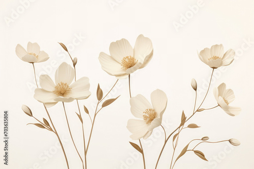 Nature background floral botany pink spring blooming flower garden white petal blossom beauty