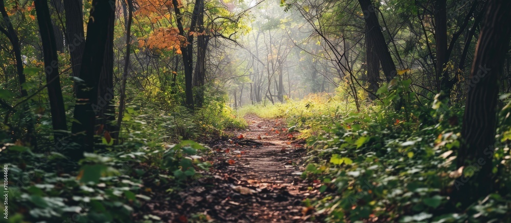 Fototapeta premium Unobstructed path.