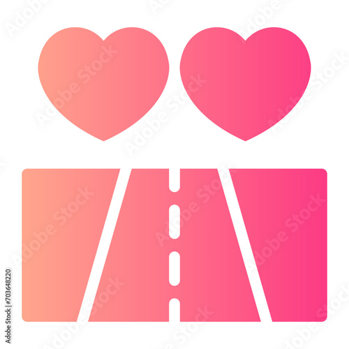 road gradient icon
