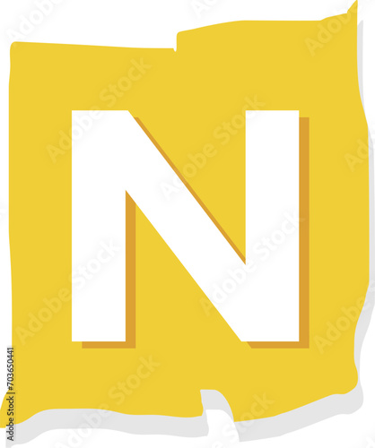 Ransom Note Letters Alphabet