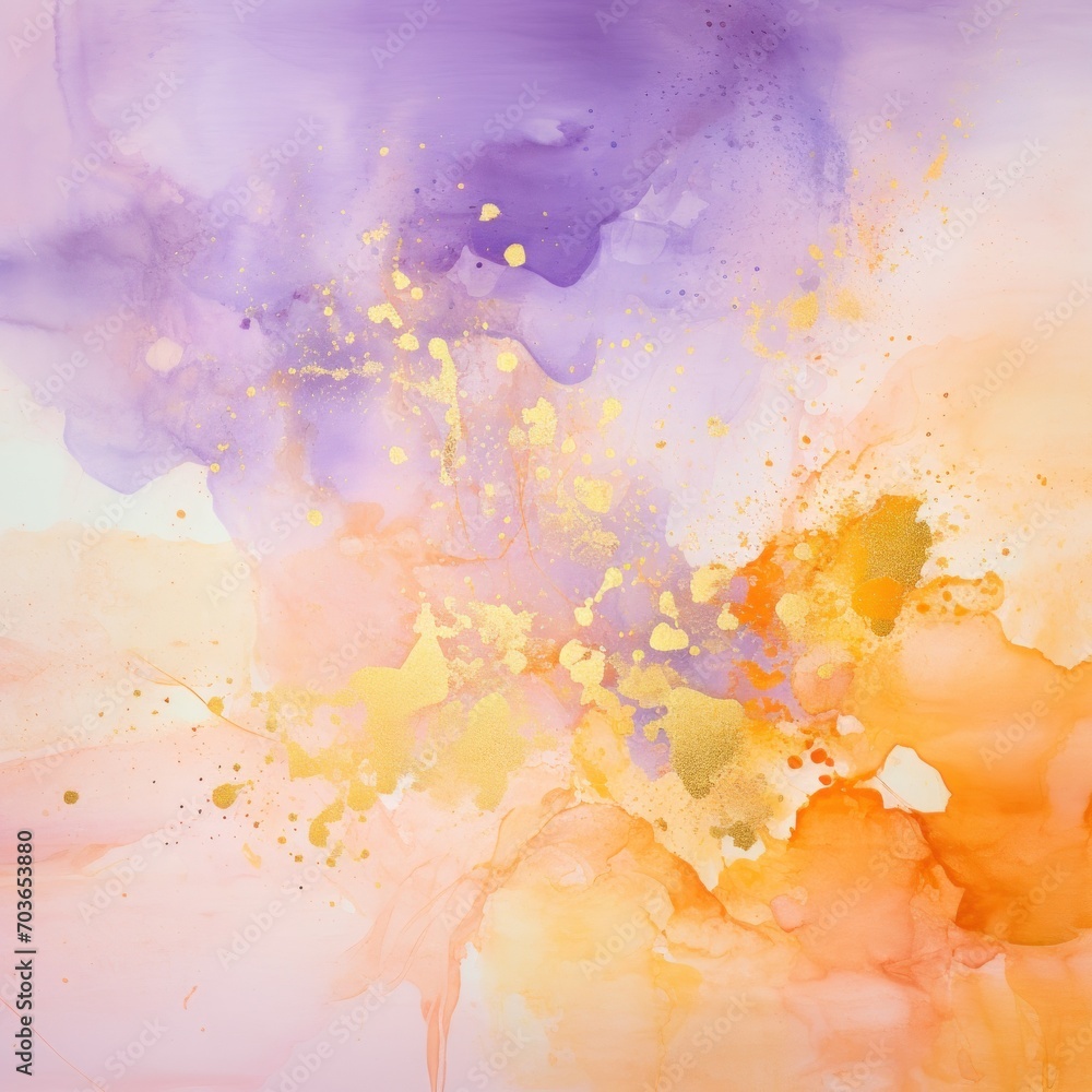 orange splashes and gold splatter orange splashes and gold splatter