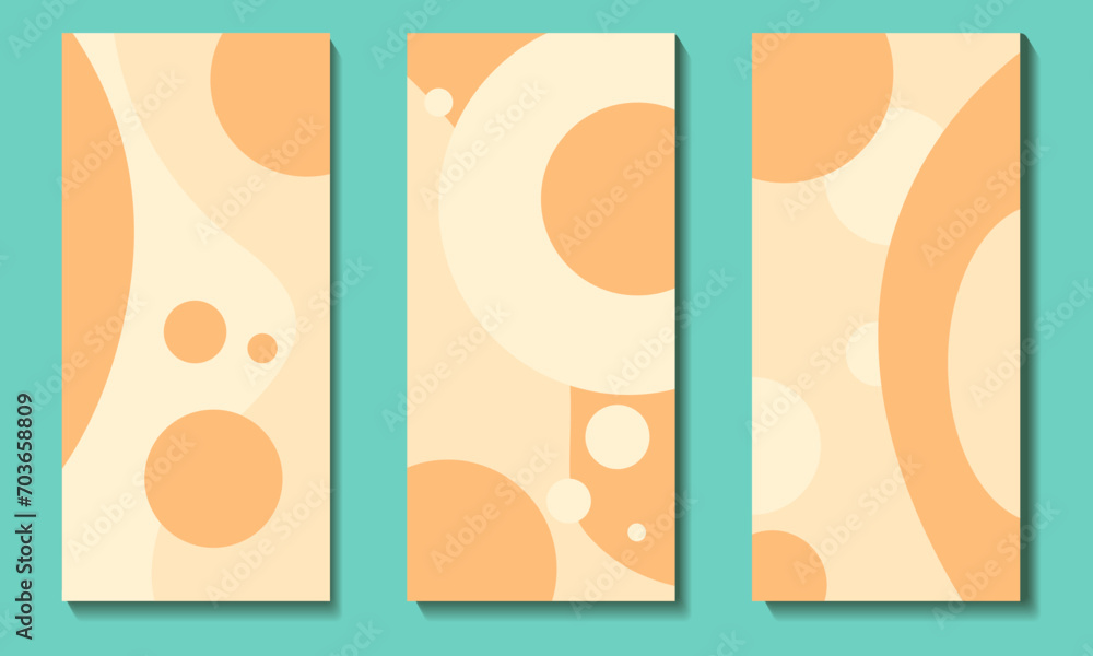 clean minimalis abstract  background template pack vector illustration