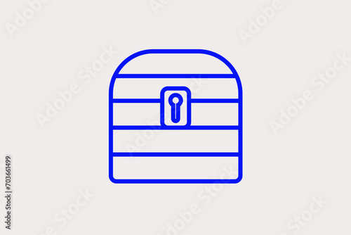 moneybox illustration. Vector illustration.	
