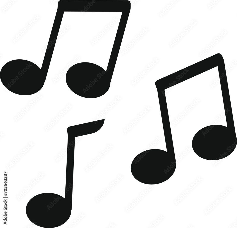Music sign Vector| Tone music icon | Note music icon Music sign Vector| Tone music icon | Note music icon